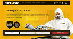 Desktop Screenshot of paintapart.com